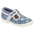 Sophia May Girls Casual Doodles in Denim Blue or Cotton 