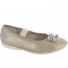 Dance Along Girls Casual Shoe in Raspberry or Champagne Leather
