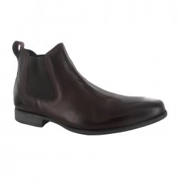 Cambe Men's Chelsea Boot in Burgundy Touch
