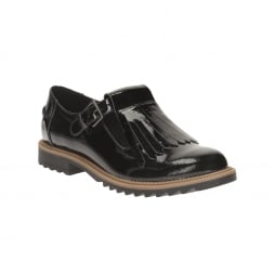 Griffin Mia Women's Casual Shoes in Black Patent, Black Leather or Nude