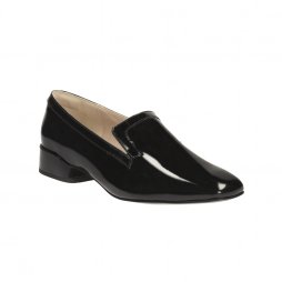 V&A Swixties Ball Women's Casual Loafers in Black Patent Combi or Floral