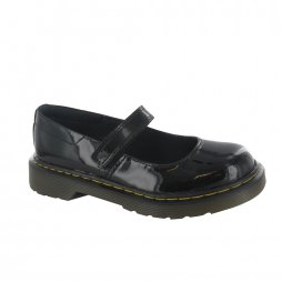 Maccy Girls Shoe in Black Patent