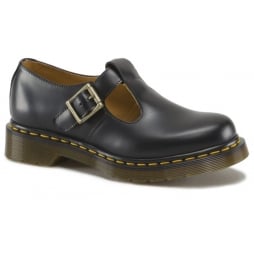 Polley Women’s T-Bar Casual Shoes in Black, Bubblegum or Blue Moon
