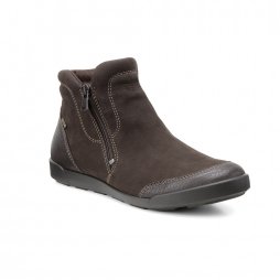 214523 Crisp II Women's Casual Waterproof Ankle Boots in Black and Brown