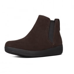 SuperChelsea™ Boot, Casual Ankle Boots in Black or Chocolate Leather 