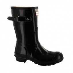 Original Gloss Short Boot in Black 