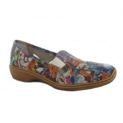 41385-90 Women's Casual Slip-on Shoes in Ice Multi