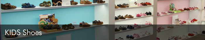 Kids shoes at Simon Baker Shoes Direct